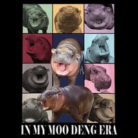 In My Moo Deng Era  Moo Deng Lover Poster