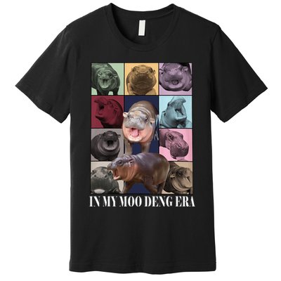 In My Moo Deng Era  Moo Deng Lover Premium T-Shirt