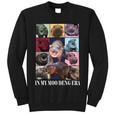 In My Moo Deng Era  Moo Deng Lover Tall Sweatshirt