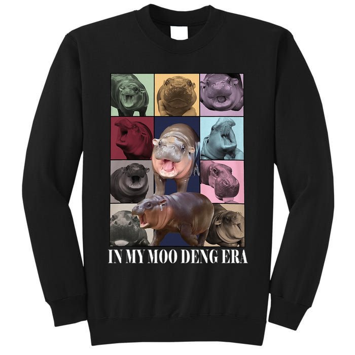 In My Moo Deng Era  Moo Deng Lover Tall Sweatshirt