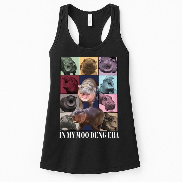 In My Moo Deng Era  Moo Deng Lover Womens Tank Top