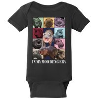 In My Moo Deng Era  Moo Deng Lover Baby Bodysuit