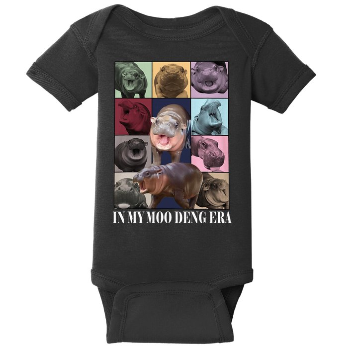 In My Moo Deng Era  Moo Deng Lover Baby Bodysuit