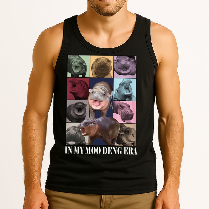 In My Moo Deng Era  Moo Deng Lover Tank Top
