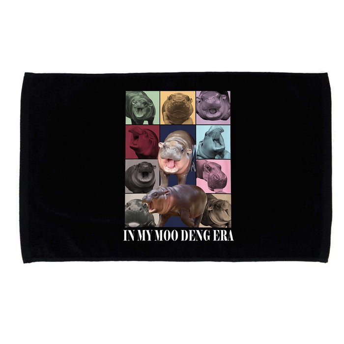 In My Moo Deng Era  Moo Deng Lover Microfiber Hand Towel
