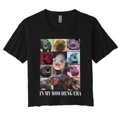In My Moo Deng Era  Moo Deng Lover Crop Top