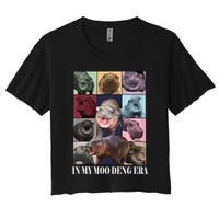 In My Moo Deng Era  Moo Deng Lover Crop Top