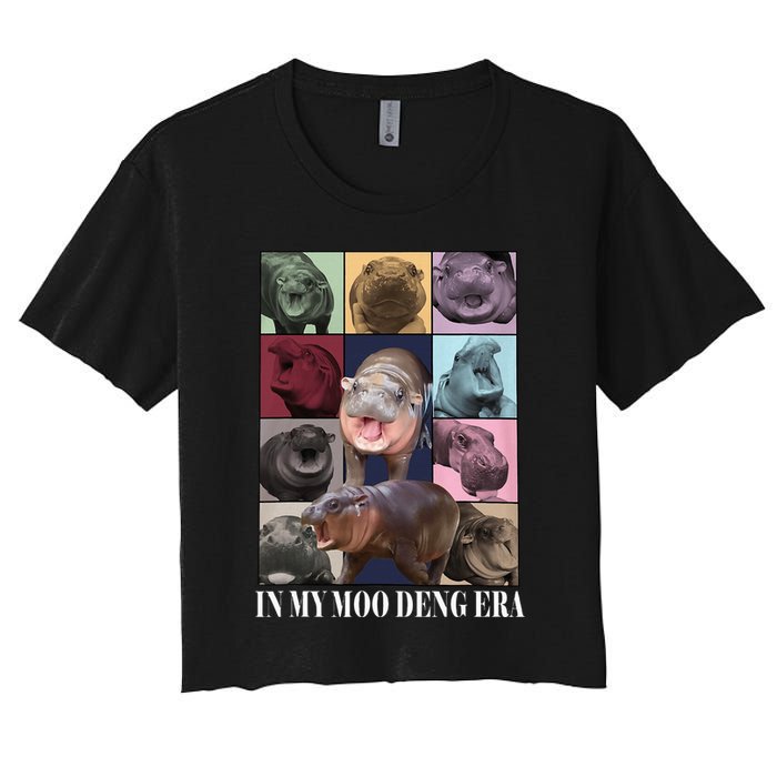 In My Moo Deng Era  Moo Deng Lover Crop Top