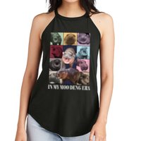 In My Moo Deng Era  Moo Deng Lover Women's Perfect Tri Rocker Tank