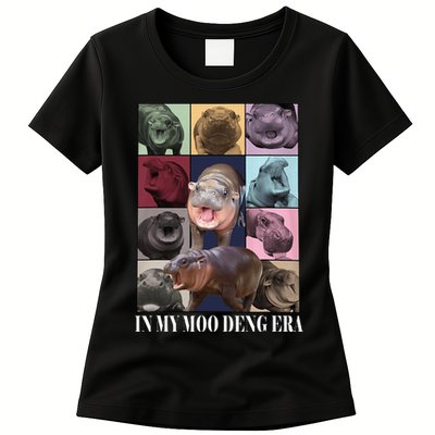 In My Moo Deng Era  Moo Deng Lover Womens T-Shirt