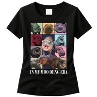 In My Moo Deng Era  Moo Deng Lover Womens T-Shirt