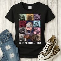 In My Moo Deng Era  Moo Deng Lover Womens T-Shirt