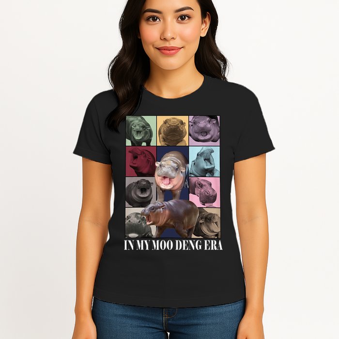 In My Moo Deng Era  Moo Deng Lover Womens T-Shirt