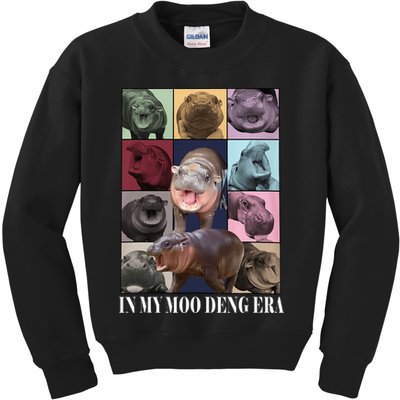In My Moo Deng Era  Moo Deng Lover Kids Sweatshirt