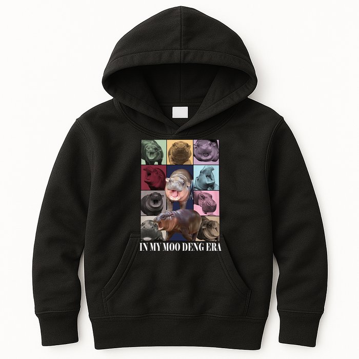 In My Moo Deng Era  Moo Deng Lover Kids Hoodie