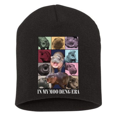In My Moo Deng Era  Moo Deng Lover Short Acrylic Beanie