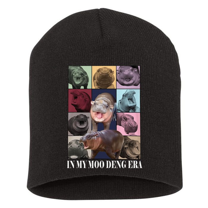 In My Moo Deng Era  Moo Deng Lover Short Acrylic Beanie