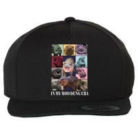In My Moo Deng Era  Moo Deng Lover Wool Snapback Cap