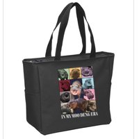 In My Moo Deng Era  Moo Deng Lover Zip Tote Bag