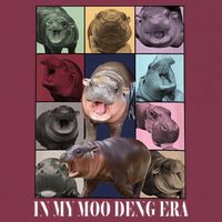In My Moo Deng Era  Moo Deng Lover 16oz Travel Tumbler