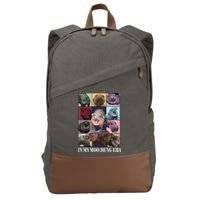 In My Moo Deng Era  Moo Deng Lover Cotton Canvas Backpack