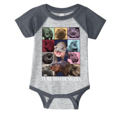 In My Moo Deng Era  Moo Deng Lover Infant Baby Jersey Bodysuit