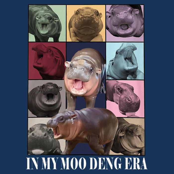 In My Moo Deng Era  Moo Deng Lover Infant Baby Jersey Bodysuit