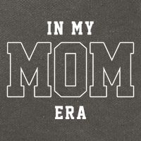In My Mom Era Cute Mothers Day Gift Cotton Canvas Backpack