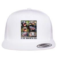 In My Moo Deng Era  Moo Deng Lover Flat Bill Trucker Hat