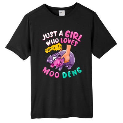 In My Moo Deng Era  Moo Deng Lover Just A Girl Who Loves Moo Deng Tall Fusion ChromaSoft Performance T-Shirt