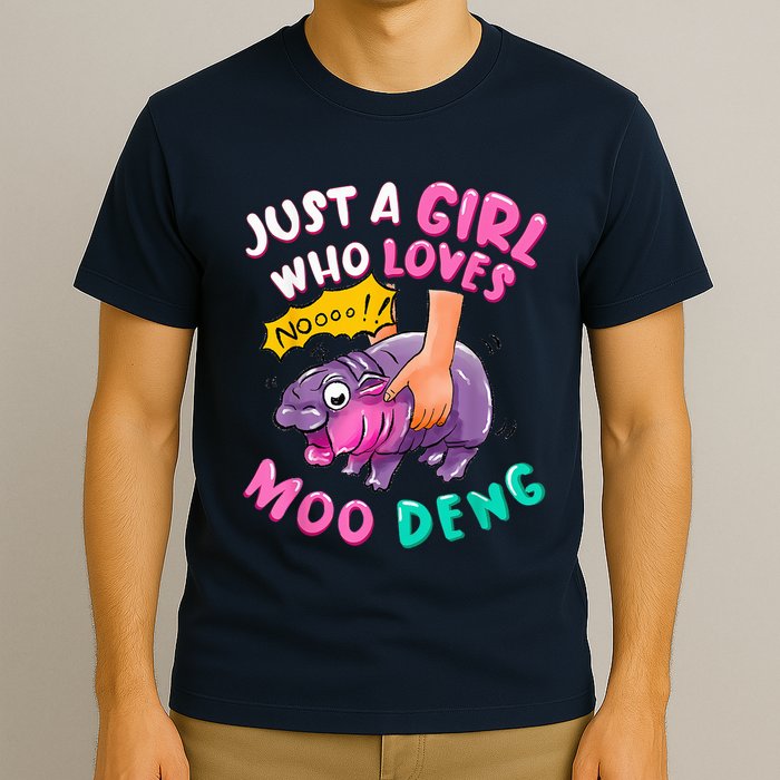 In My Moo Deng Era  Moo Deng Lover Just A Girl Who Loves Moo Deng T-Shirt