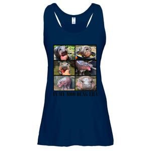 In My Moo Deng Era  Moo Deng Lover Gift Ladies Essential Flowy Tank