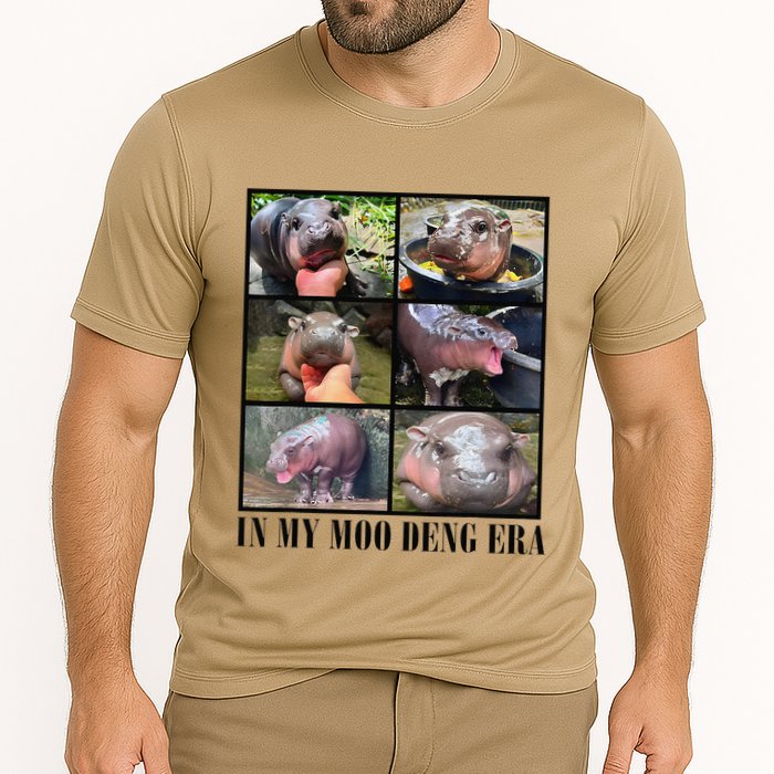 In My Moo Deng Era  Moo Deng Lover Gift Cooling Performance Crew T-Shirt