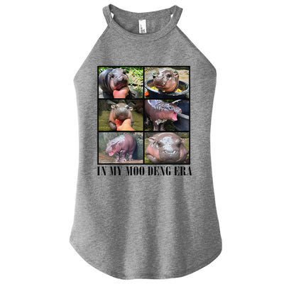 In My Moo Deng Era  Moo Deng Lover Gift Women's Perfect Tri Rocker Tank