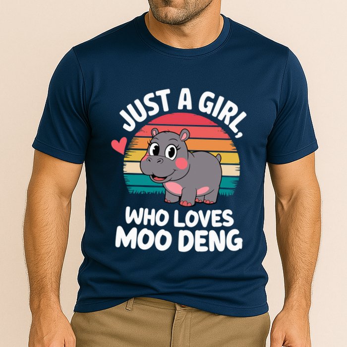 In My Moo Deng Era  Moo Deng Lover Just A Girl Who Loves Moo Deng Cooling Performance Crew T-Shirt
