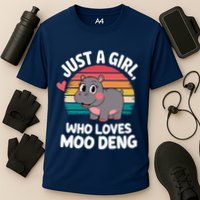 In My Moo Deng Era  Moo Deng Lover Just A Girl Who Loves Moo Deng Cooling Performance Crew T-Shirt