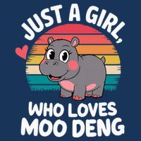 In My Moo Deng Era  Moo Deng Lover Just A Girl Who Loves Moo Deng Poster