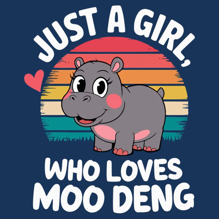 In My Moo Deng Era  Moo Deng Lover Just A Girl Who Loves Moo Deng Poster