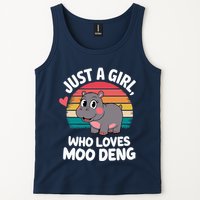 In My Moo Deng Era  Moo Deng Lover Just A Girl Who Loves Moo Deng Tank Top