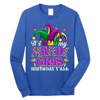 Its My Mardi Gras Birthday Yall Funny Mardi Gras Meaningful Gift Long Sleeve Shirt