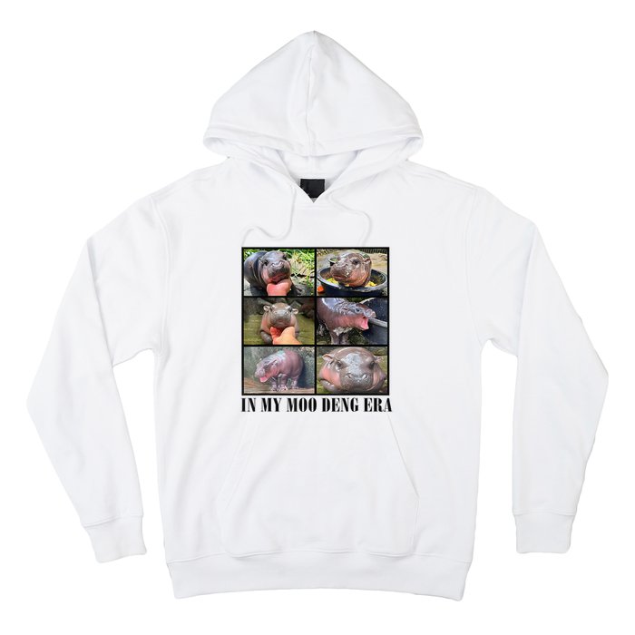 In My Moo Deng Era  Moo Deng Lover Loves Moo Deng Meme Hoodie