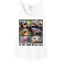 In My Moo Deng Era  Moo Deng Lover Loves Moo Deng Meme Ladies Essential Tank