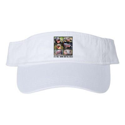 In My Moo Deng Era  Moo Deng Lover Loves Moo Deng Meme Valucap Bio-Washed Visor