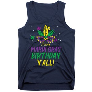 Its My Mardi Gras Birthday Yall Mardi Gras Tank Top