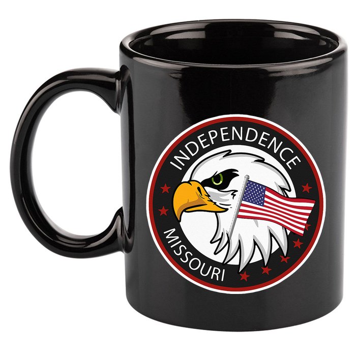 Independence Missouri MO 11oz C Handle Ceramic Mug