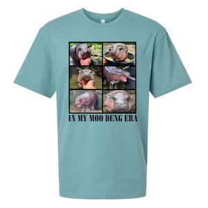 In My Moo Deng Era  Moo Deng Lover Sueded Cloud Jersey T-Shirt