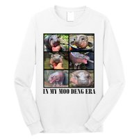 In My Moo Deng Era  Moo Deng Lover Long Sleeve Shirt