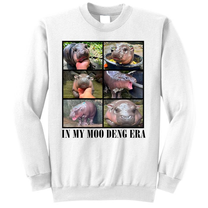 In My Moo Deng Era  Moo Deng Lover Sweatshirt