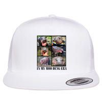 In My Moo Deng Era  Moo Deng Lover Flat Bill Trucker Hat