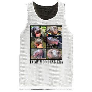 In My Moo Deng Era  Moo Deng Lover Mesh Reversible Basketball Jersey Tank